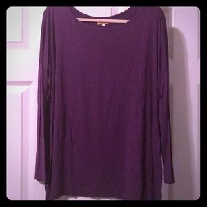 Purple LS Piko top